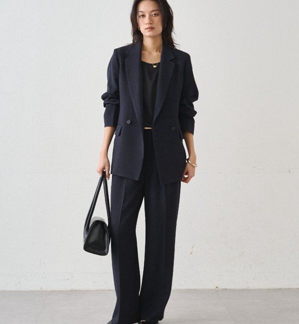  「【Atelier N5/アトリエヌメロサンク】ツイードWジャケット」|ベスト・ジレ|