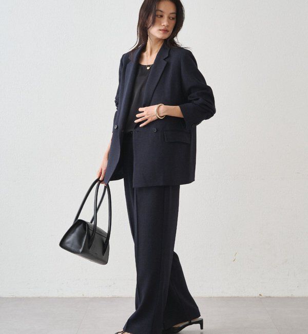  「【Atelier N5/アトリエヌメロサンク】ツイードWジャケット」|ベスト・ジレ|