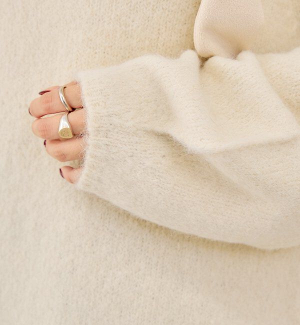  「【REVIVAL/WEB限定】ベロアリボンシャギーワンピース」|ワンピース|