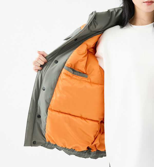 ABAHOUSE「【FORTUNA/フォルトゥナ】ダウンパーカー/MA-1配色/高機能/エコダウン」|ダウン|