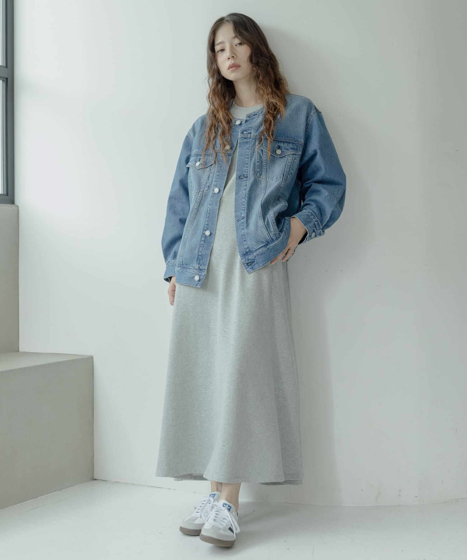 Sonny Label 「『別注』Champion&times;Sonny Label　裏毛スウェットテントワンピース」|ワンピース|