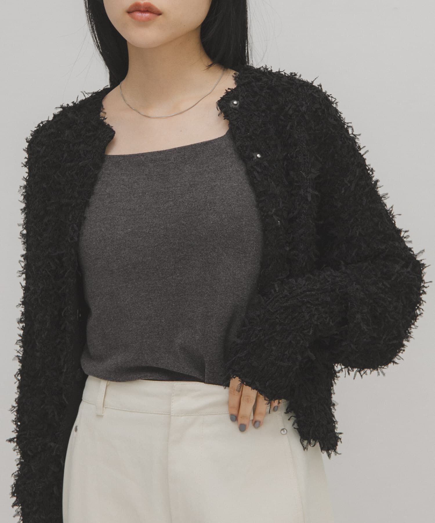  「ピーチスキン2WAYタンクトップ」|タンクトップ|