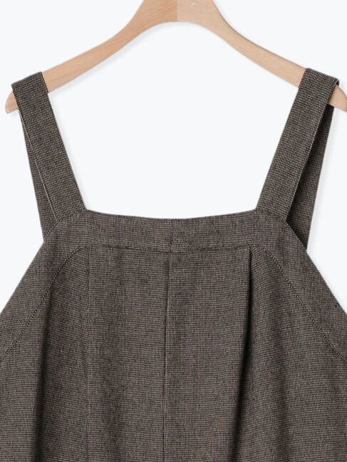 Samansa Mos2「ウール混タックサロペット」|その他|