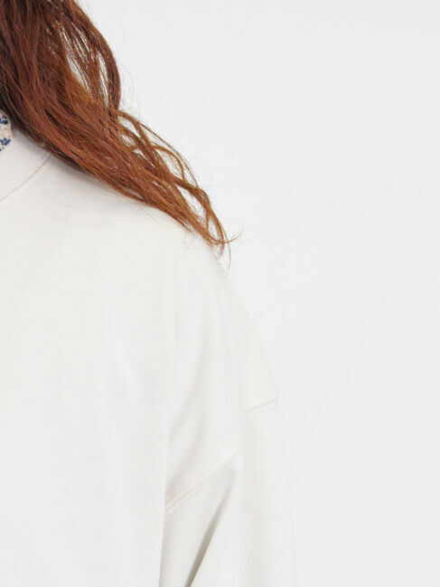 Samansa Mos2「◎ショート丈スウェット」|Tシャツ・カットソー|