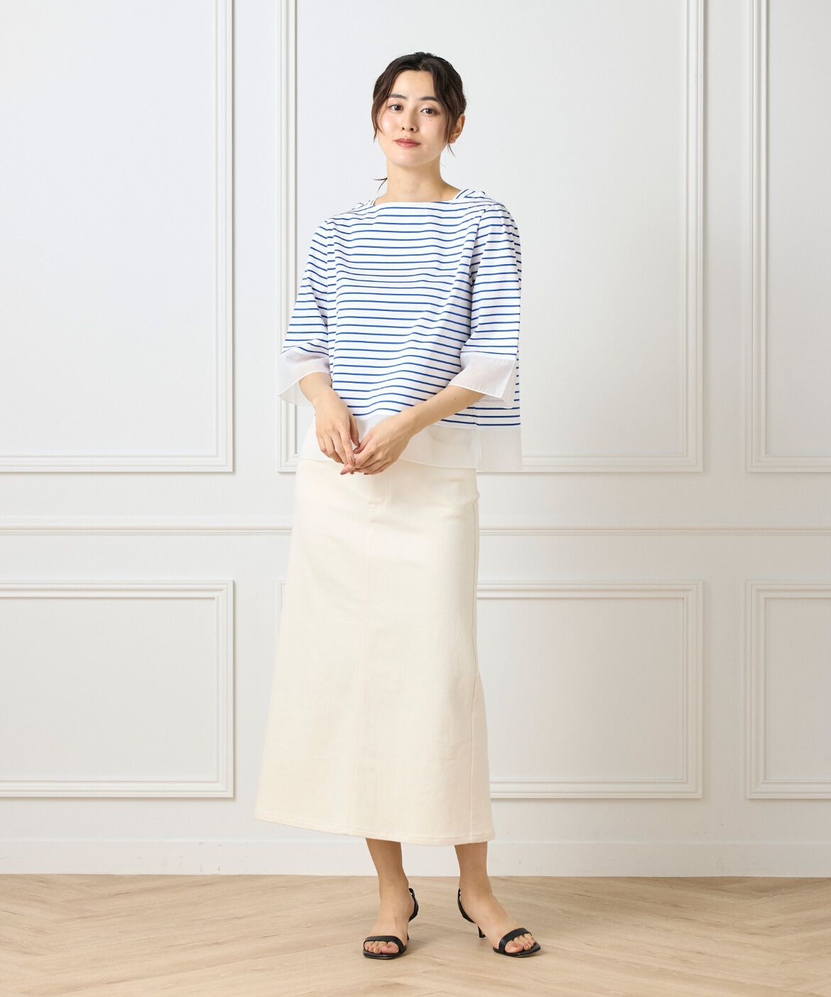 DAY by DAY it&rsquo;s international「シアー切替えプルオーバー」|Tシャツ・カットソー|