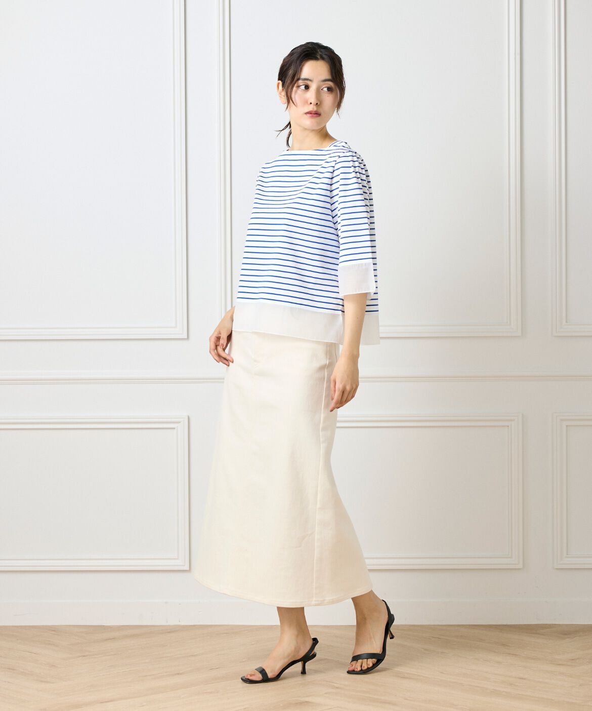 DAY by DAY it&rsquo;s international「シアー切替えプルオーバー」|Tシャツ・カットソー|