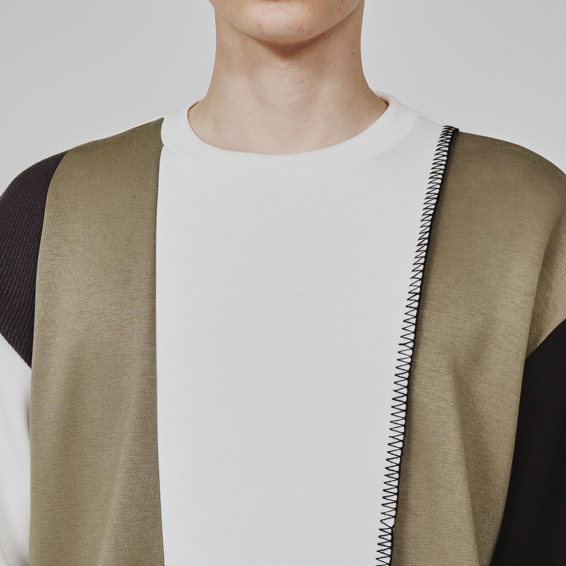 tk.TAKEO KIKUCHI「ダイヤゴナルブランケットカットソー」|Tシャツ・カットソー|