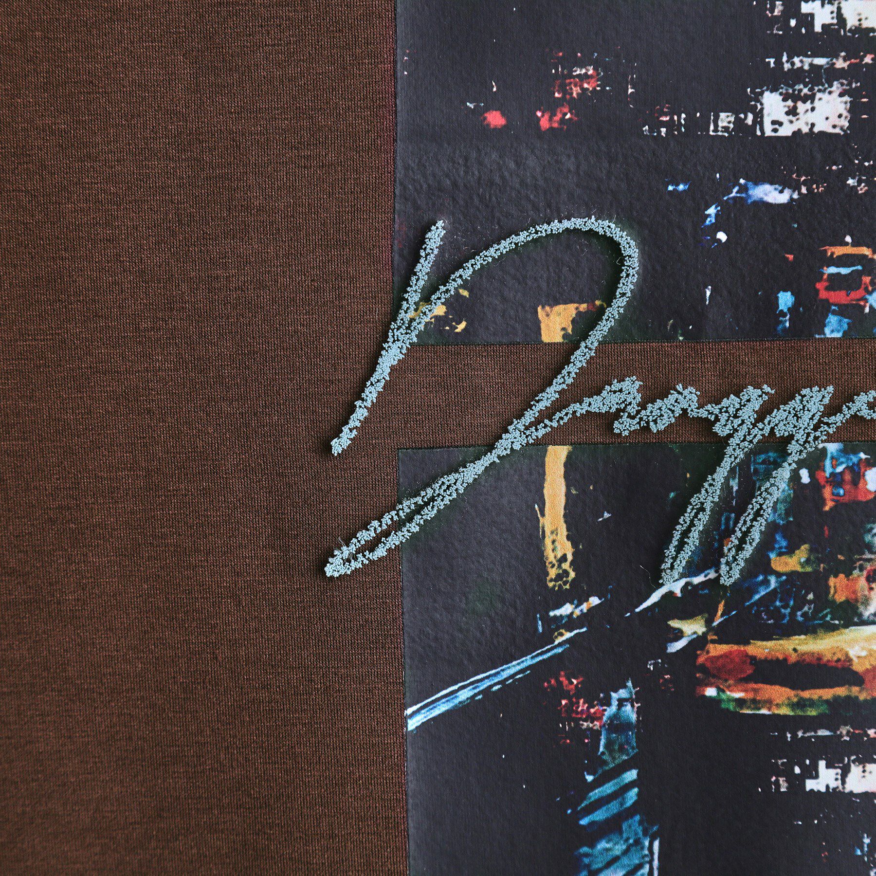 tk.TAKEO KIKUCHI「アーバングラフィックブラシ刺繍長袖Tシャツ」|Tシャツ・カットソー|