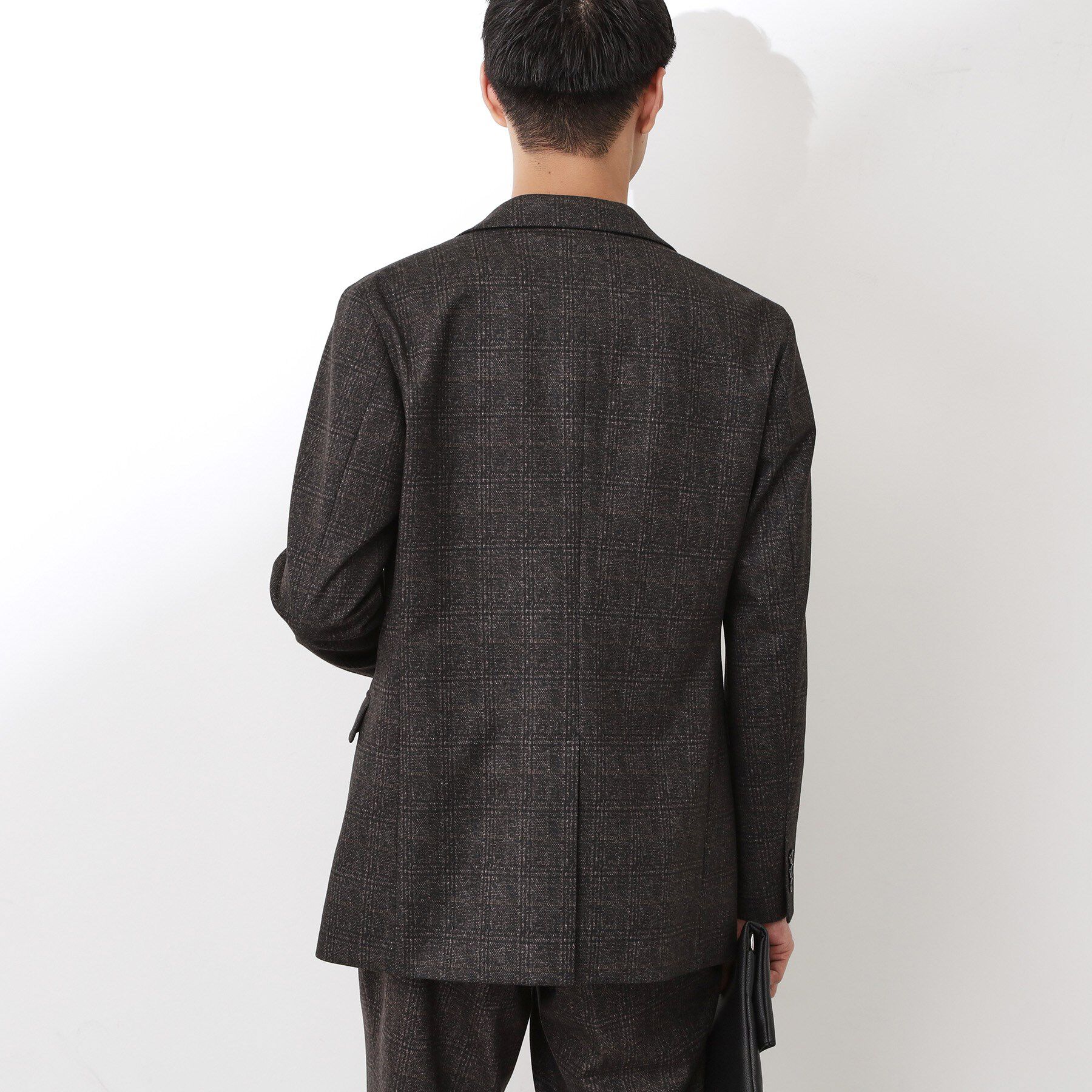 THE SHOP TK「起毛TRジャージジャケット 【洗濯機OK／ストレッチ／セットアップ可】」|テーラードジャケット|