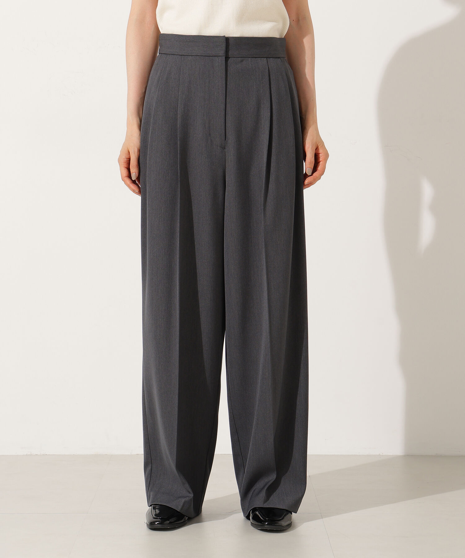  「ツータックワイドパンツ」|その他|