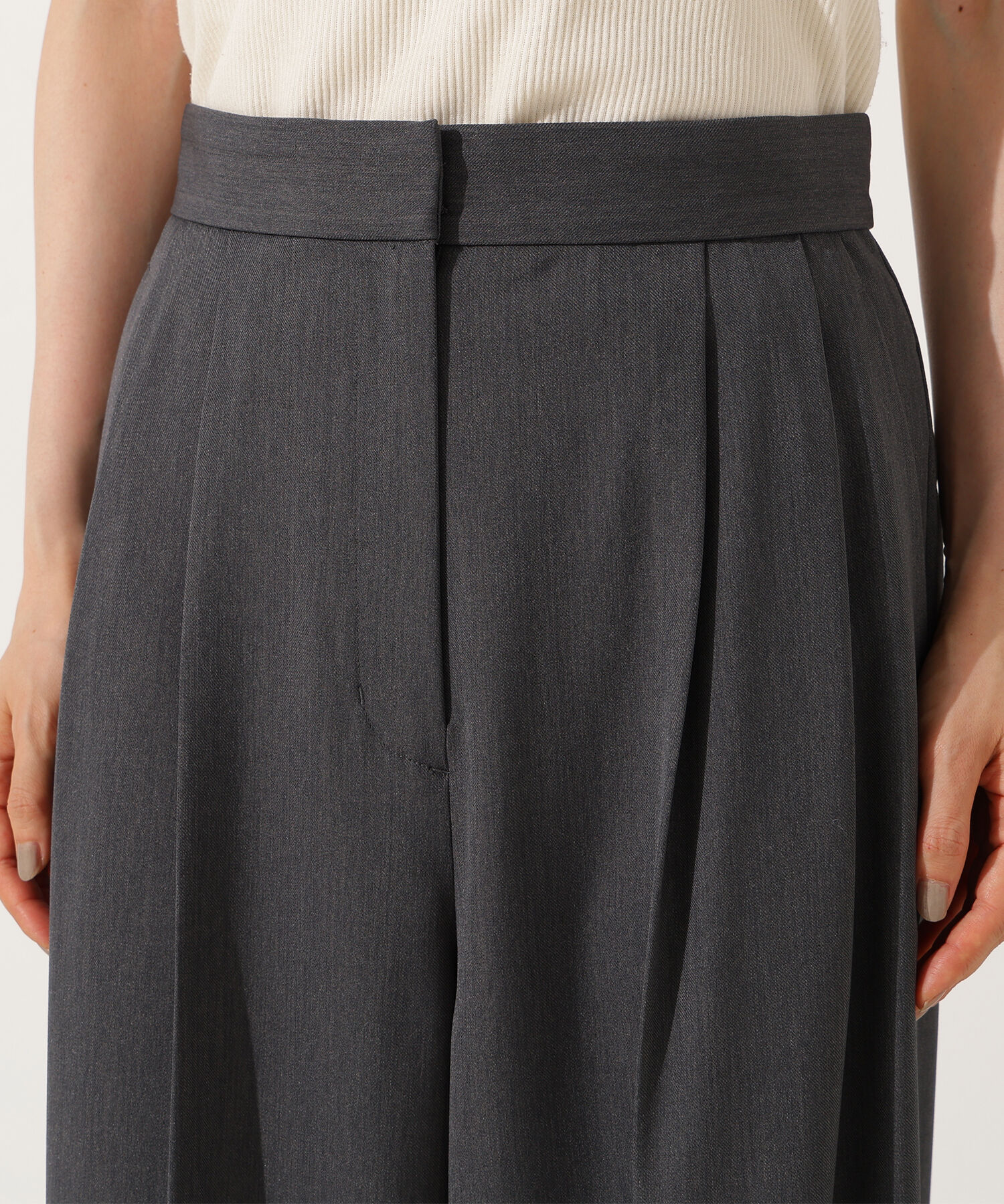  「ツータックワイドパンツ」|その他|