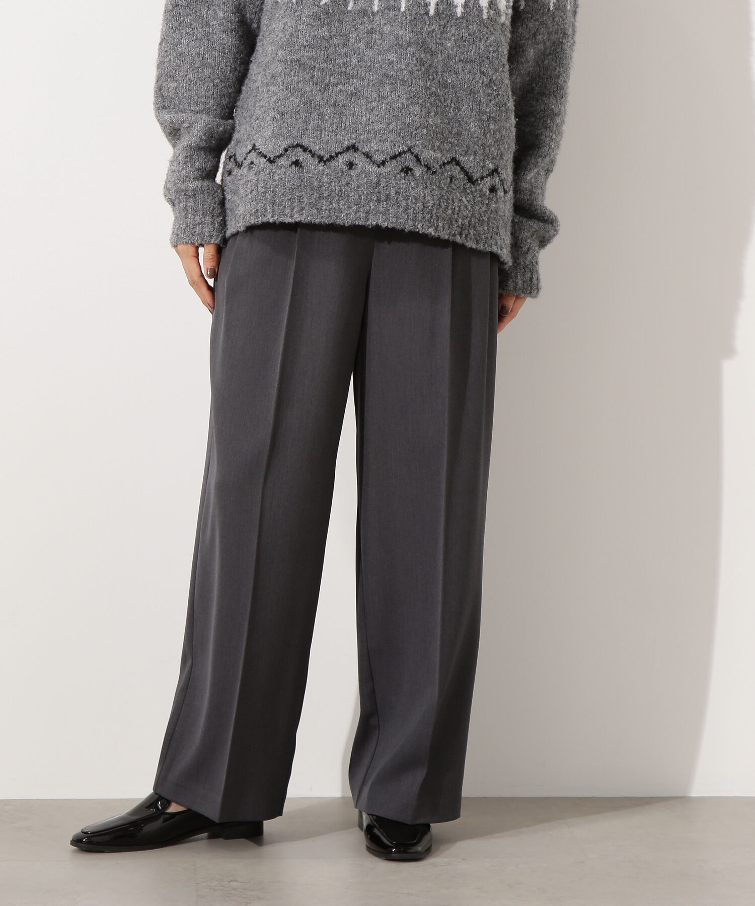  「ツータックワイドパンツ」|その他|