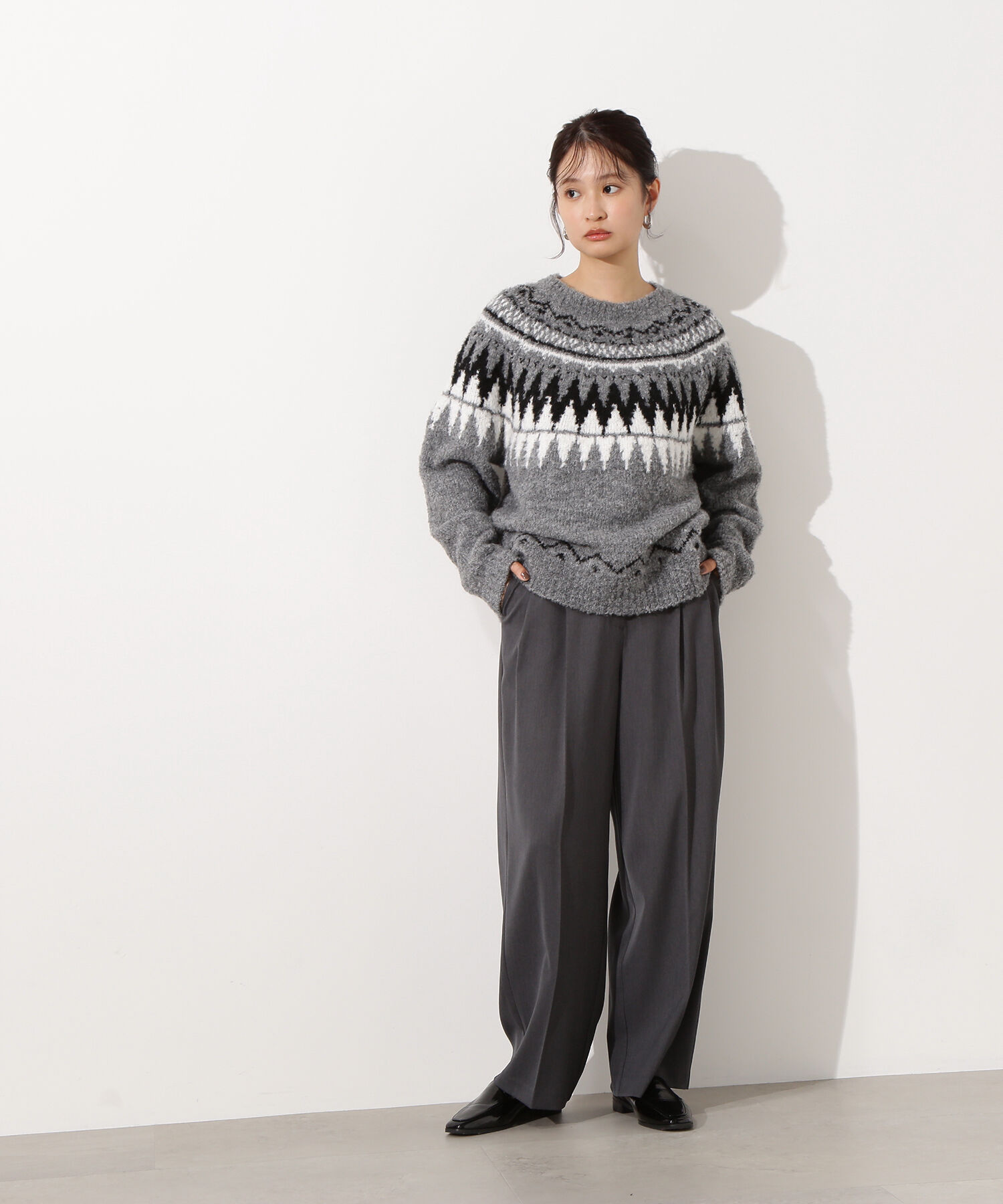  「ツータックワイドパンツ」|その他|