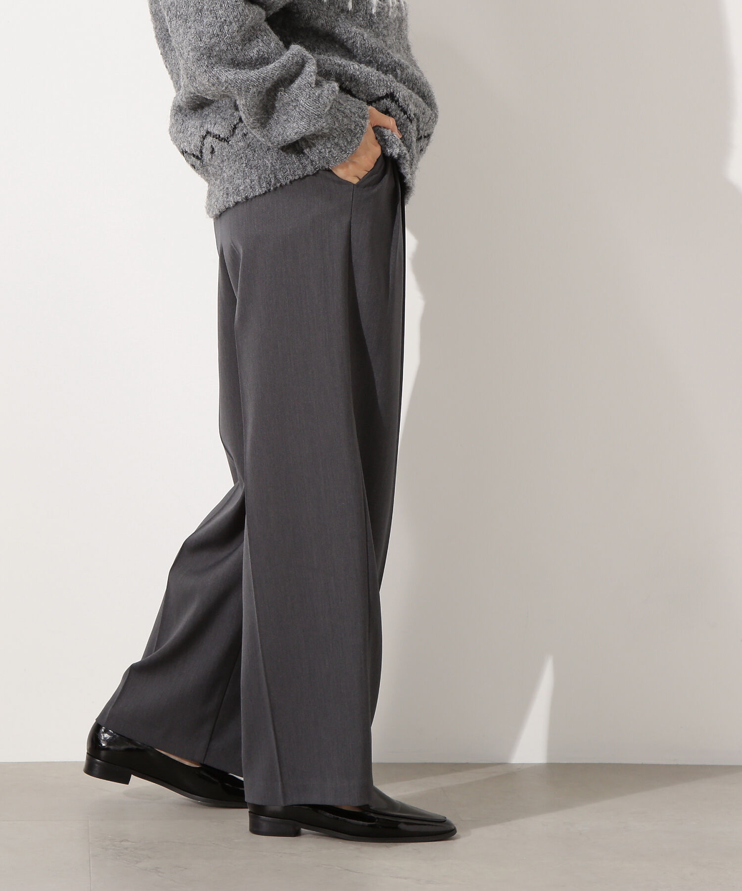  「ツータックワイドパンツ」|その他|