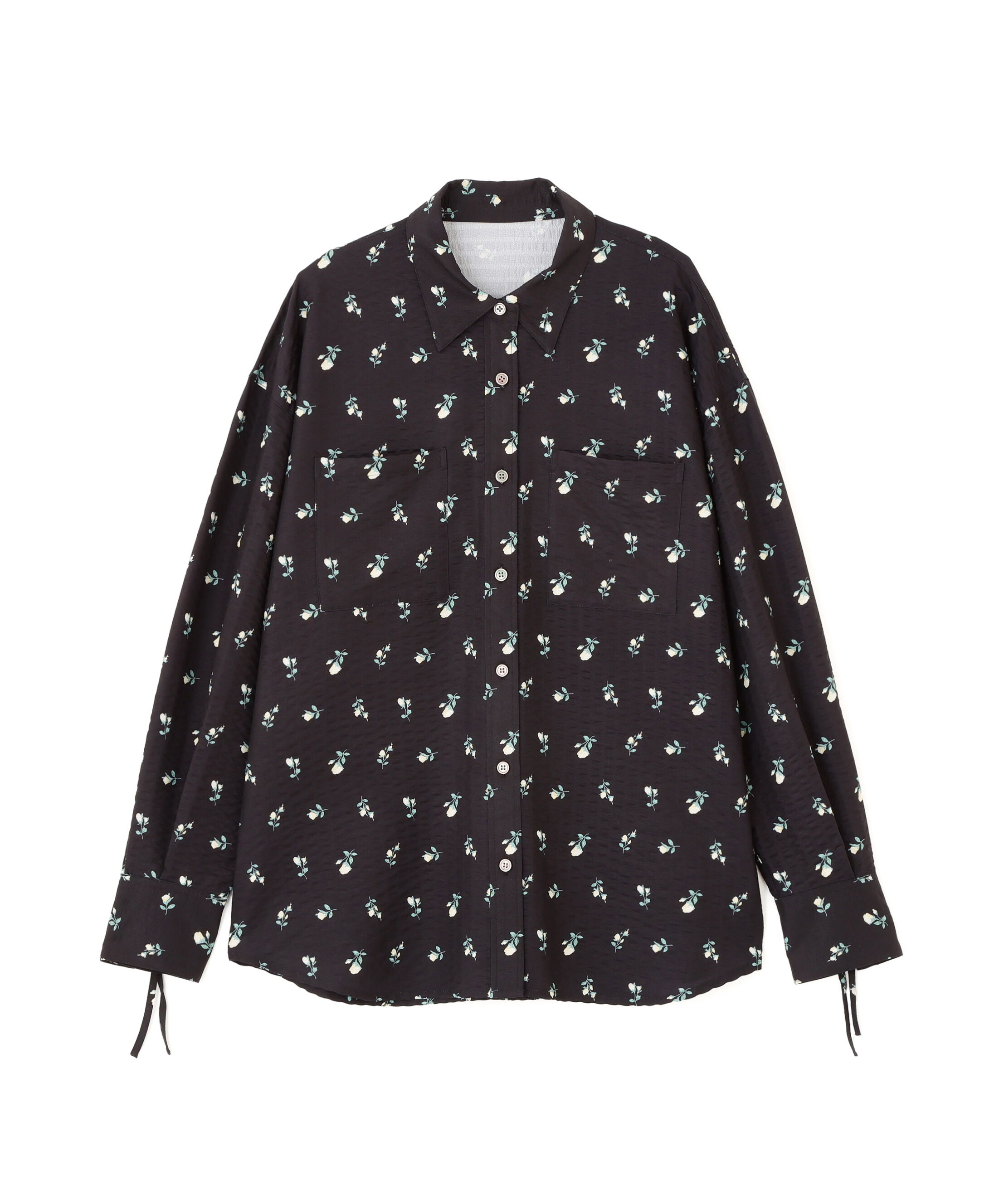  「〈N.〉フラワープリント SETUP シャツ」|シャツ・ブラウス|