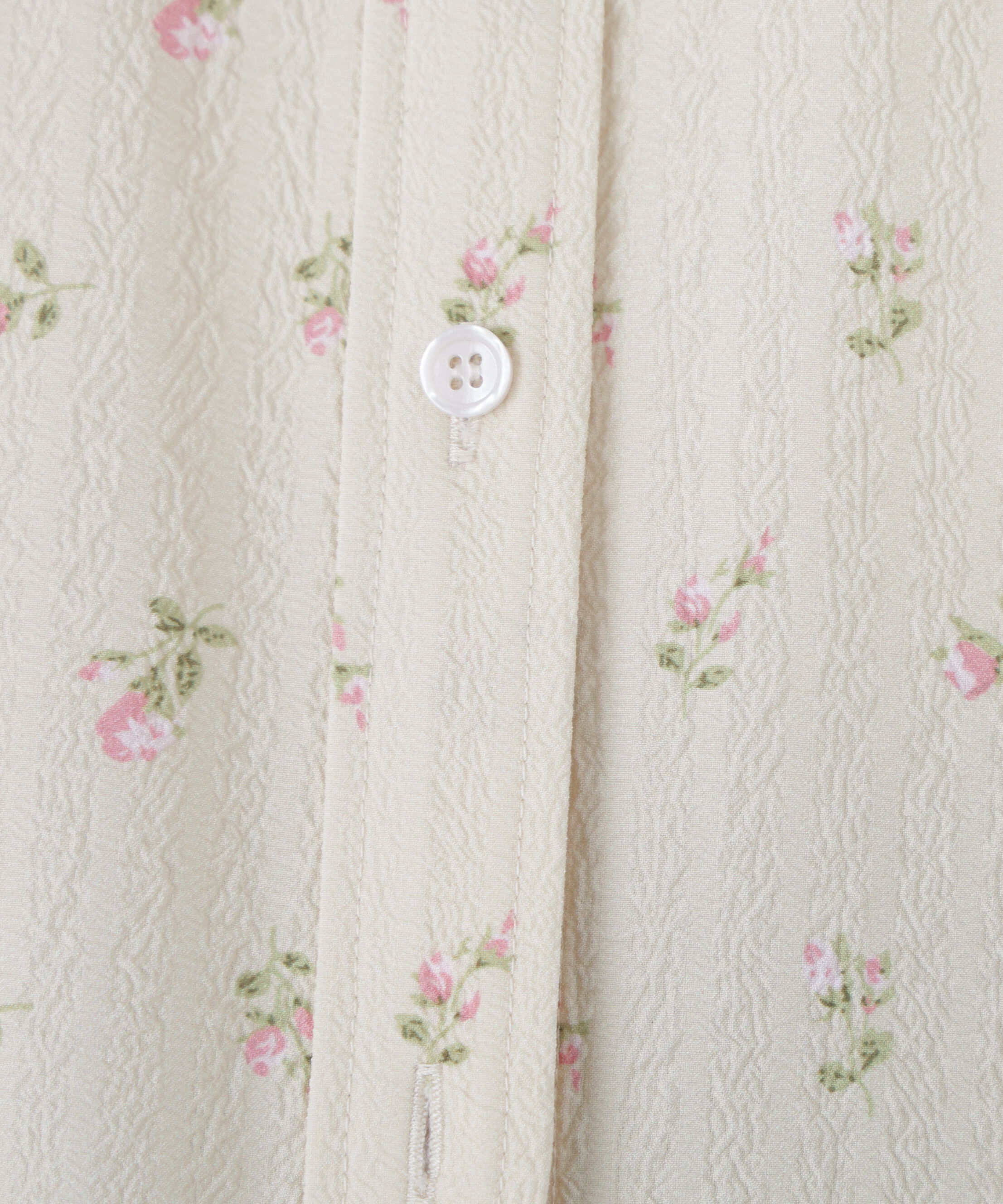  「〈N.〉フラワープリント SETUP シャツ」|シャツ・ブラウス|