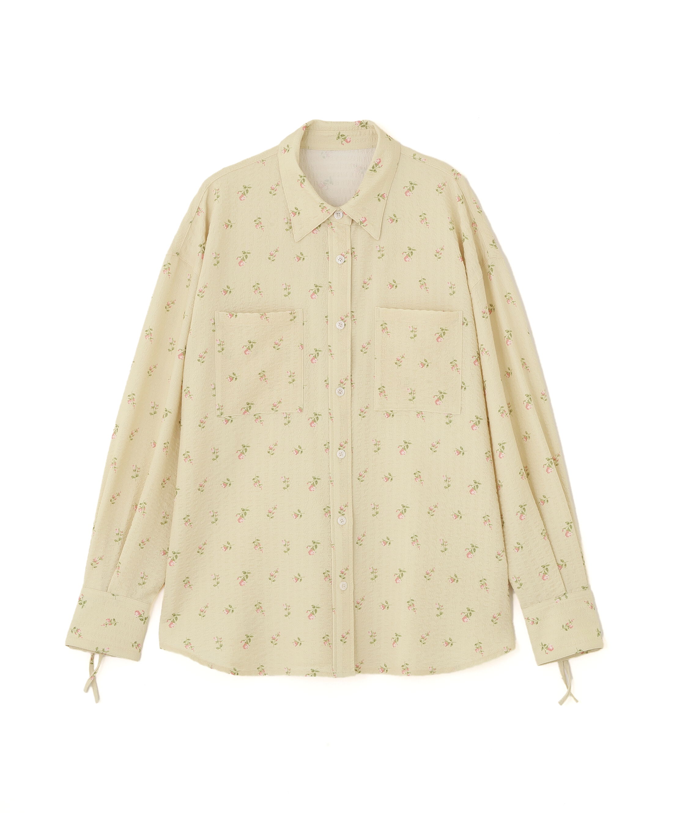  「〈N.〉フラワープリント SETUP シャツ」|シャツ・ブラウス|