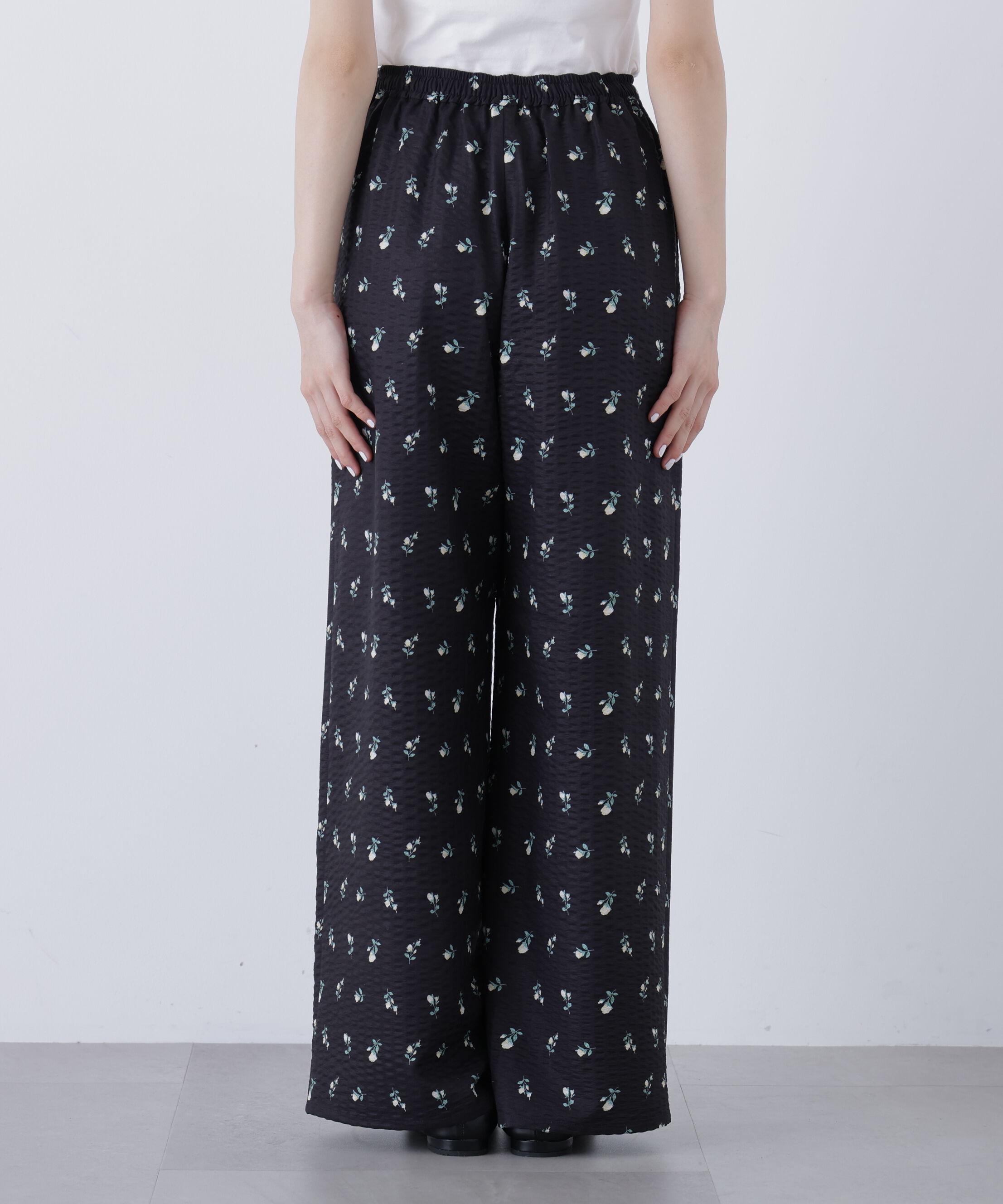  「〈N.〉フラワープリント SETUP パンツ」|その他|