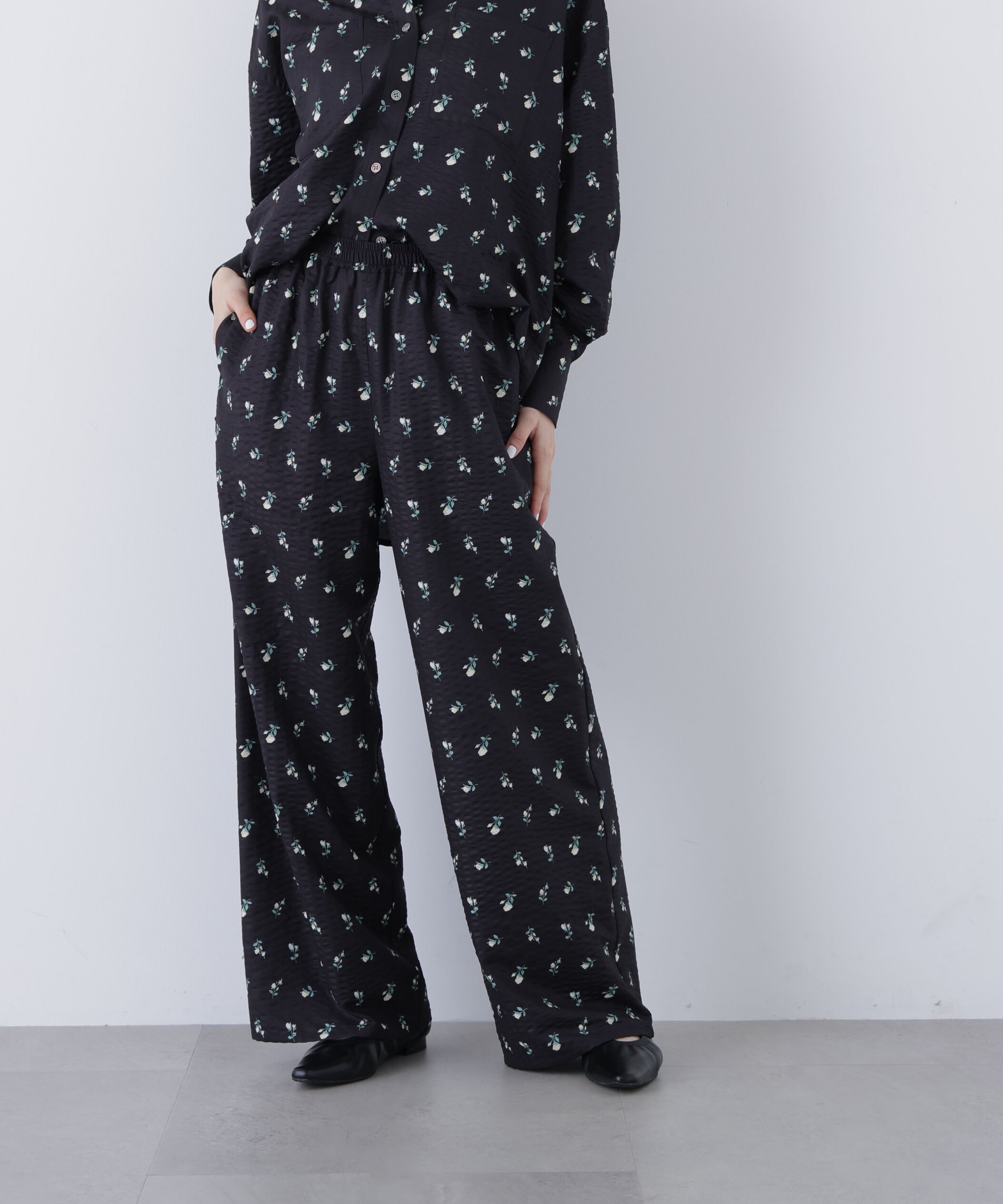  「〈N.〉フラワープリント SETUP パンツ」|その他|