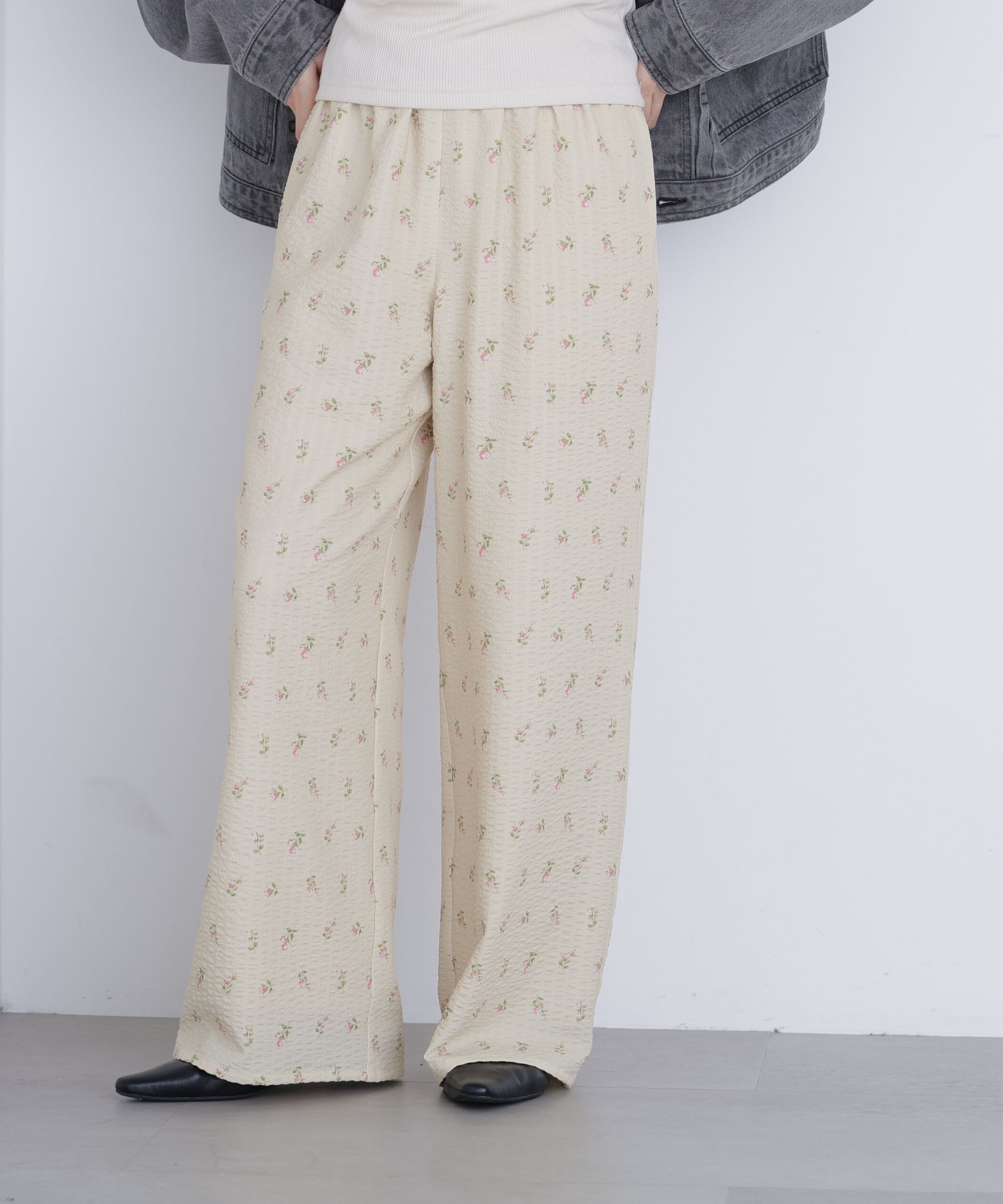  「〈N.〉フラワープリント SETUP パンツ」|その他|