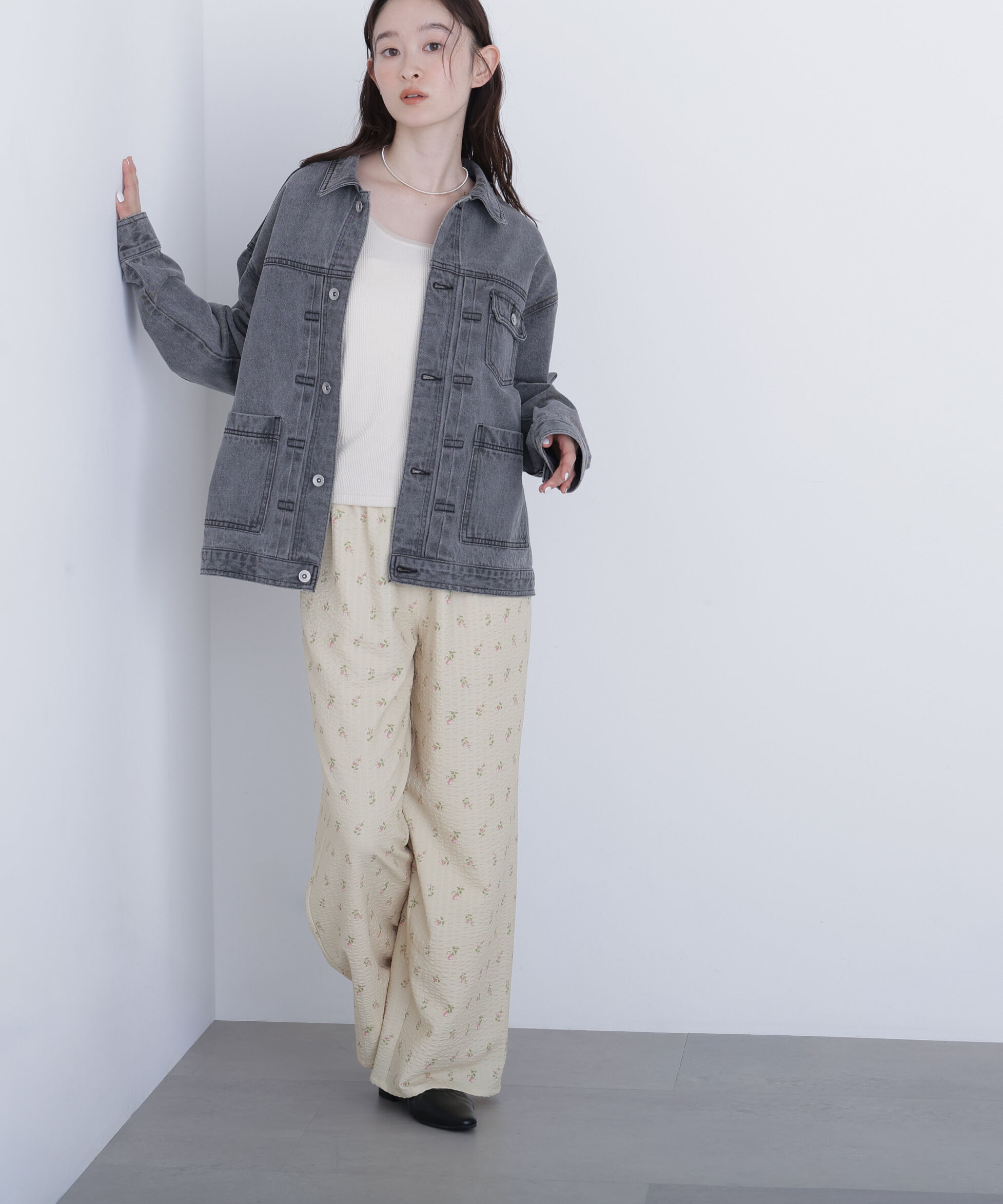  「〈N.〉フラワープリント SETUP パンツ」|その他|