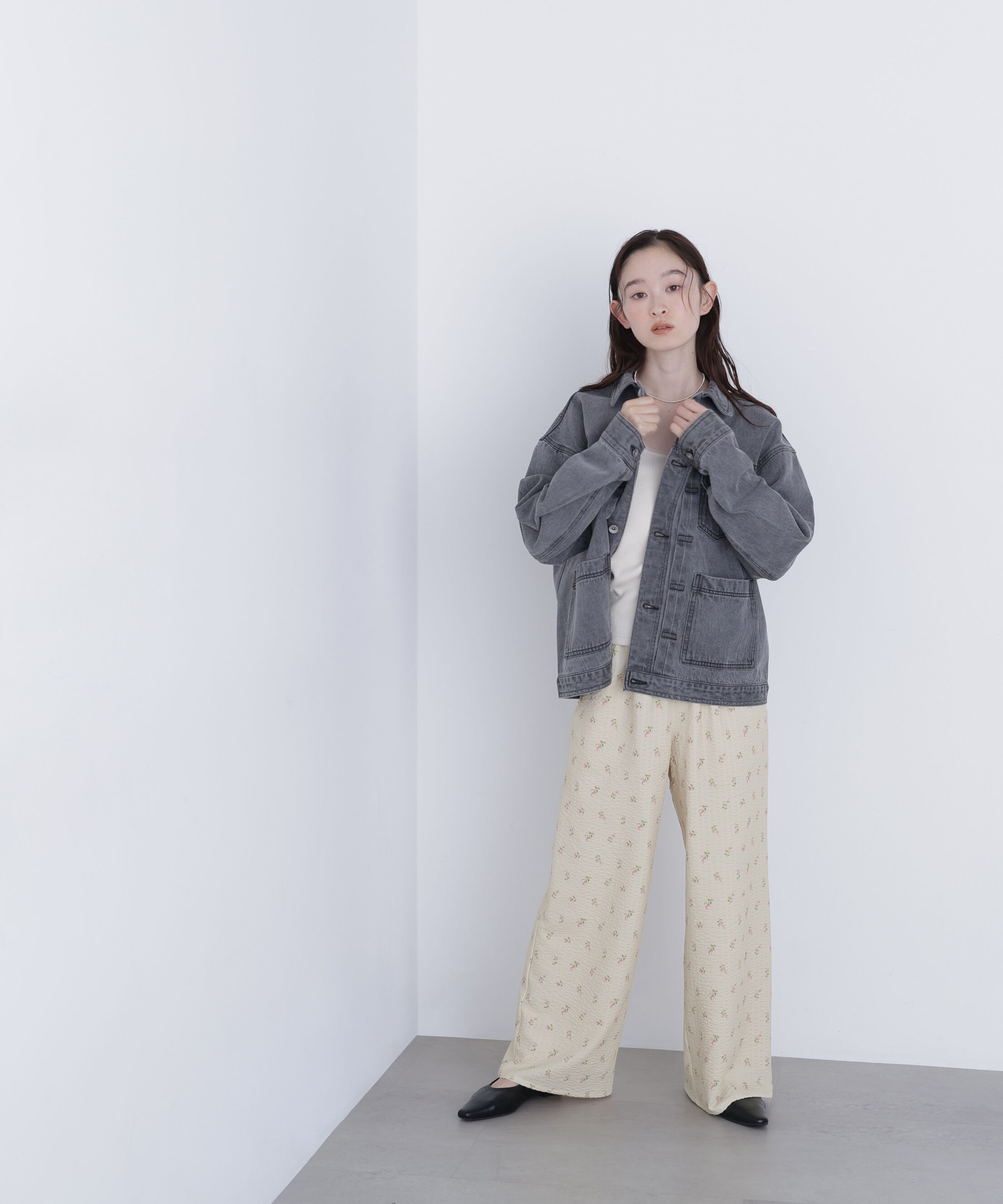  「〈N.〉フラワープリント SETUP パンツ」|その他|