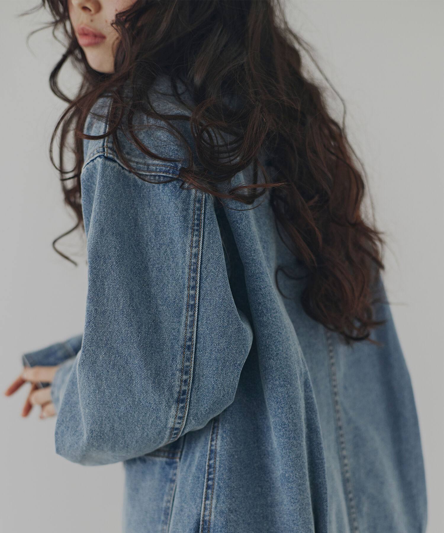  「〈N.〉オーバーデニムブルゾン」|その他|