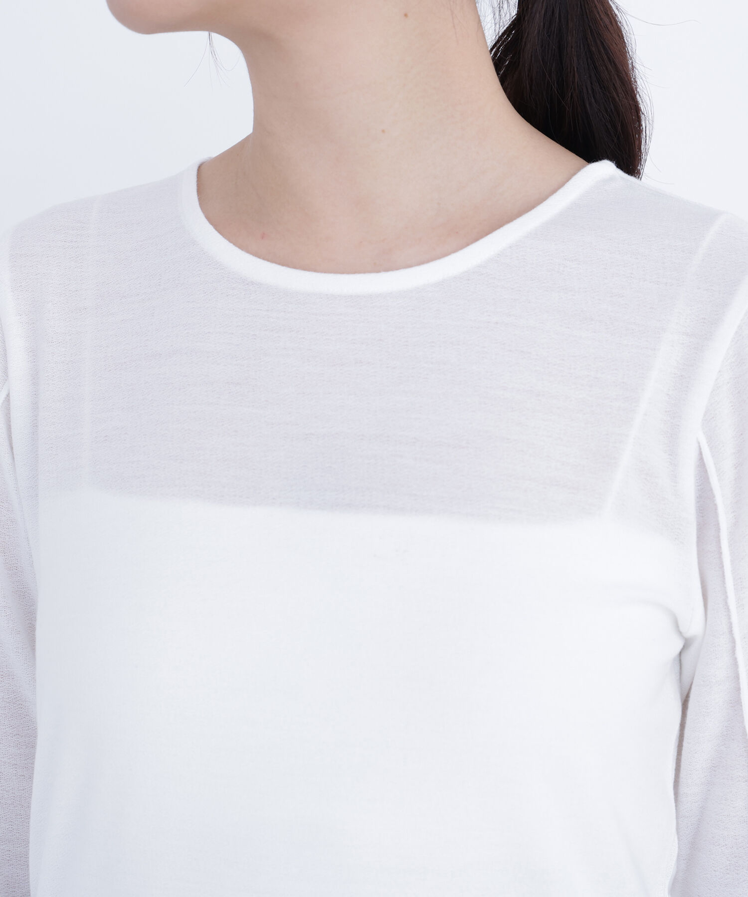  「〈N.〉シアーメロウカットソー」|Tシャツ・カットソー|