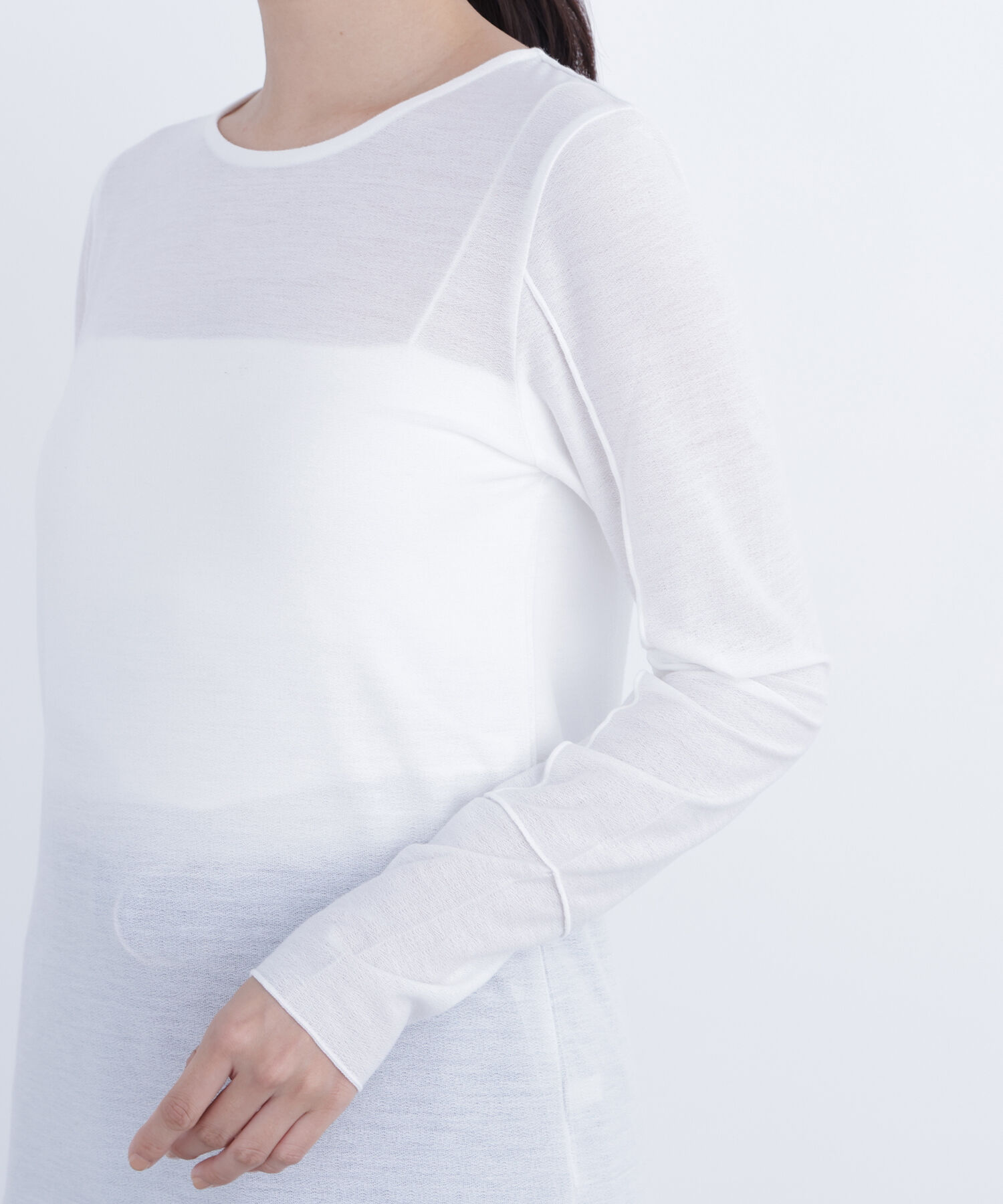  「〈N.〉シアーメロウカットソー」|Tシャツ・カットソー|