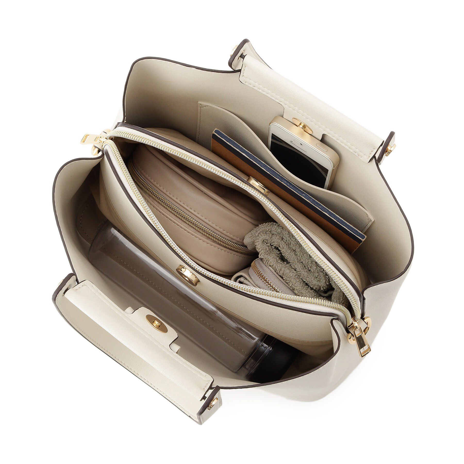 SHOO･LA･RUE「【セレモニー】フロント金具トートバッグ」|トートバッグ|