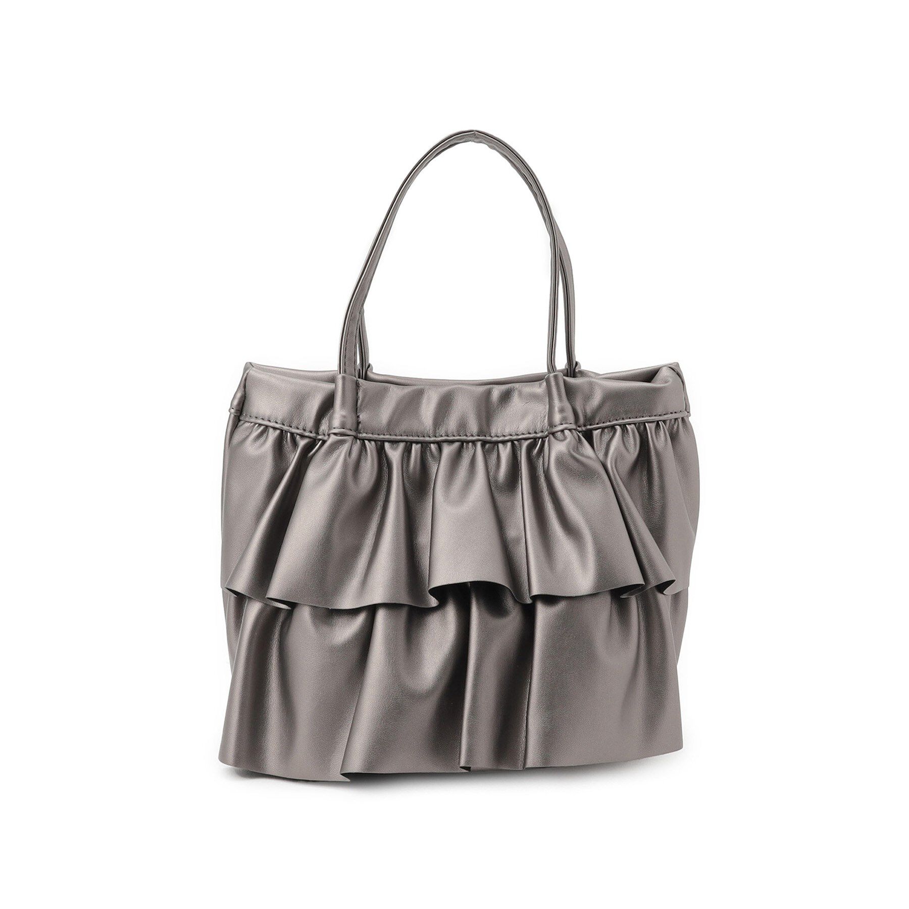 ITS&rsquo;DEMO「ラッフルミディトート」|ハンドバッグ|