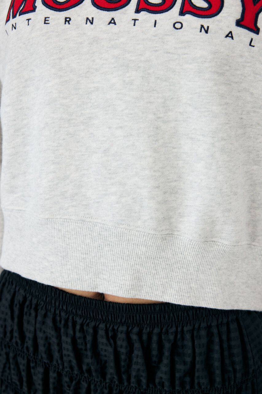 MOUSSY「MOUSSY TWILL アップリケ プルオーバー」|パーカー|