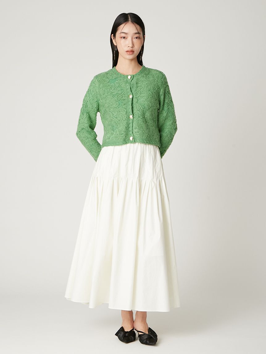 FRAY I.D「イレギュラータックフレアスカート」|スカート|