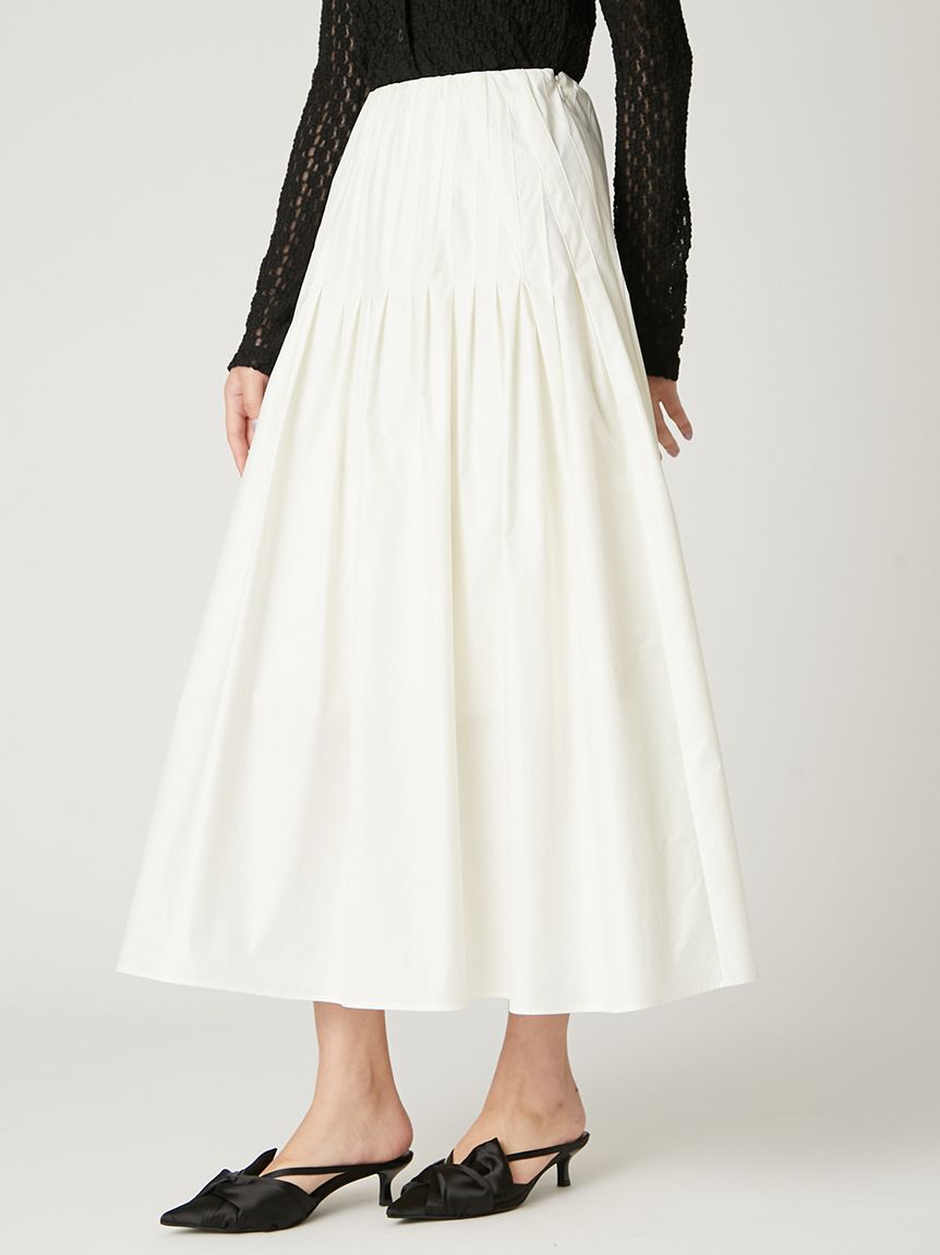 FRAY I.D「イレギュラータックフレアスカート」|スカート|