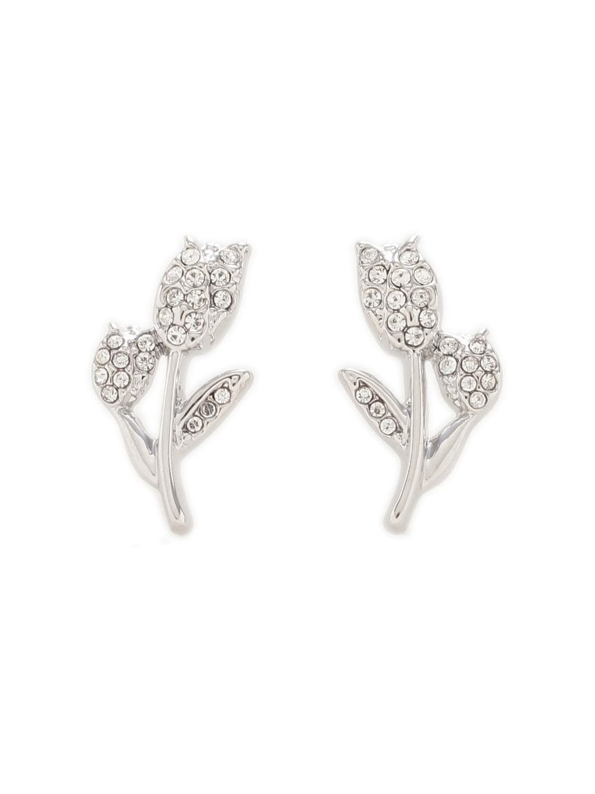 CELFORD「ビジューチューリップピアス」|ピアス|SLV