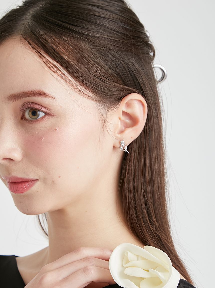 CELFORD「ビジューチューリップピアス」|ピアス|