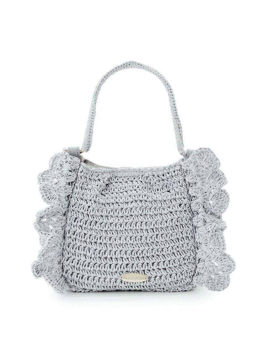 CELFORD「かぎ編みペーパーフリルバッグ」|トートバッグ|
