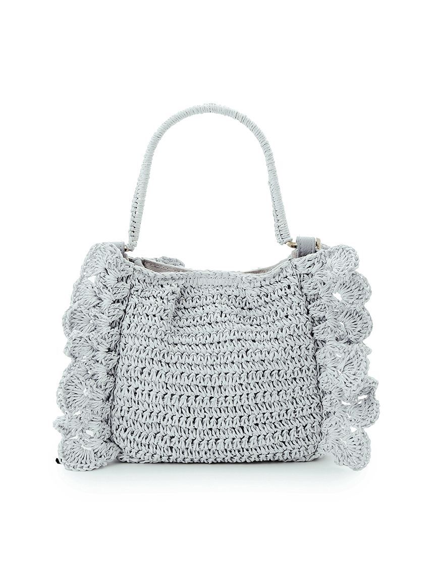 CELFORD「かぎ編みペーパーフリルバッグ」|トートバッグ|
