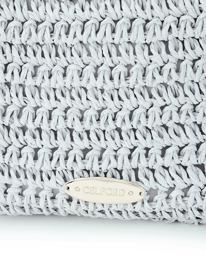 CELFORD「かぎ編みペーパーフリルバッグ」|トートバッグ|