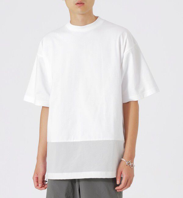  「ナイロンコンビTシャツ」|Tシャツ・カットソー|