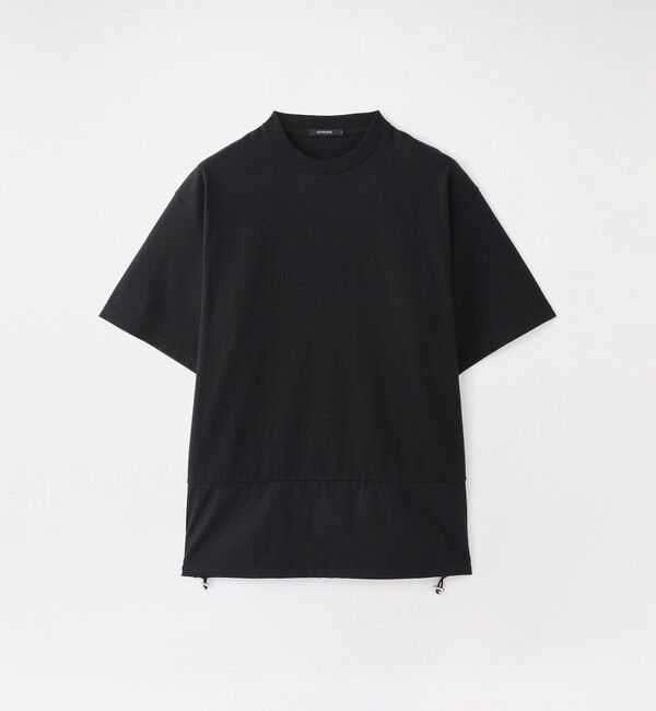  「ナイロンコンビTシャツ」|Tシャツ・カットソー|ブラック