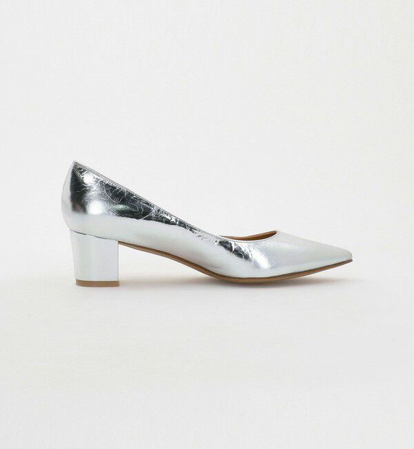 UNITED ARROWS「ポインテッドトゥ チャンキーパンプス」|パンプス|