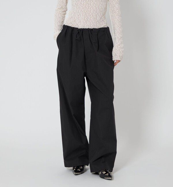 ASTRAET「＜ASTRAET＞フラップポケット イージー パンツ UNISEX」|その他|BLACK