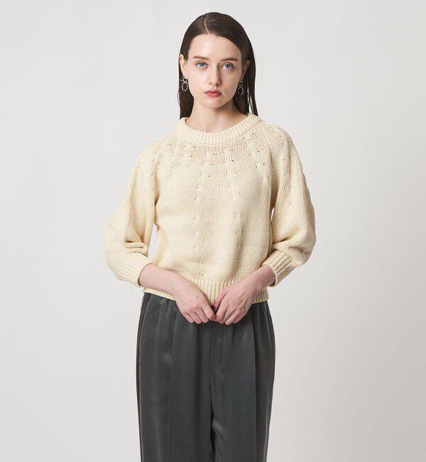 ASTRAET「＜ASTRAET＞3G クルーネック ニット」|ニット・セーター|