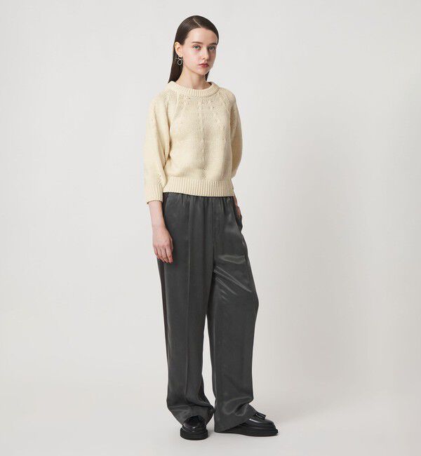 ASTRAET「＜ASTRAET＞3G クルーネック ニット」|ニット・セーター|