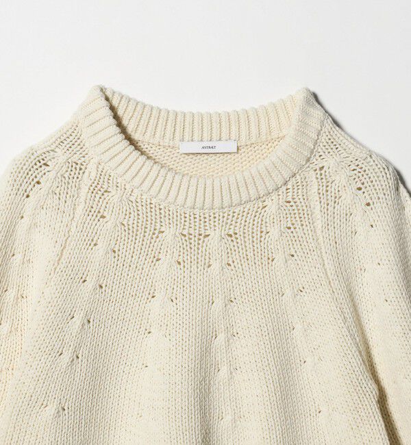 ASTRAET「＜ASTRAET＞3G クルーネック ニット」|ニット・セーター|