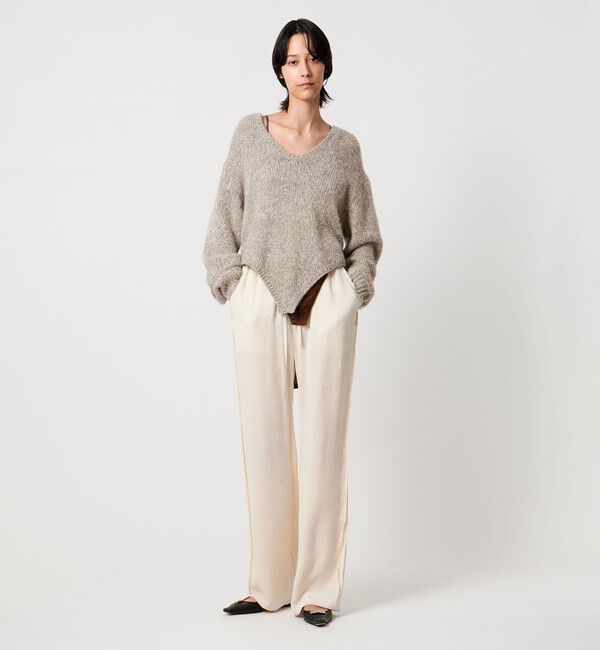 AEWEN MATOPH「＜AEWEN MATOPH＞ウールアルパカ ニットロンパース」|ニット・セーター|