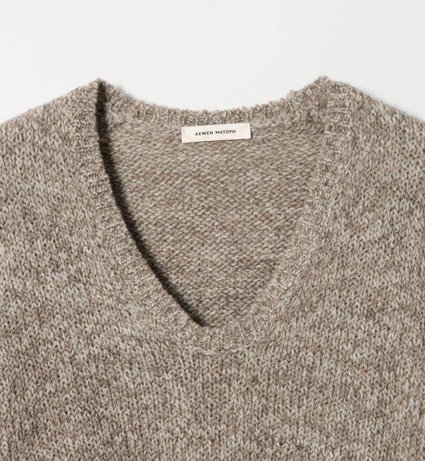 AEWEN MATOPH「＜AEWEN MATOPH＞ウールアルパカ ニットロンパース」|ニット・セーター|