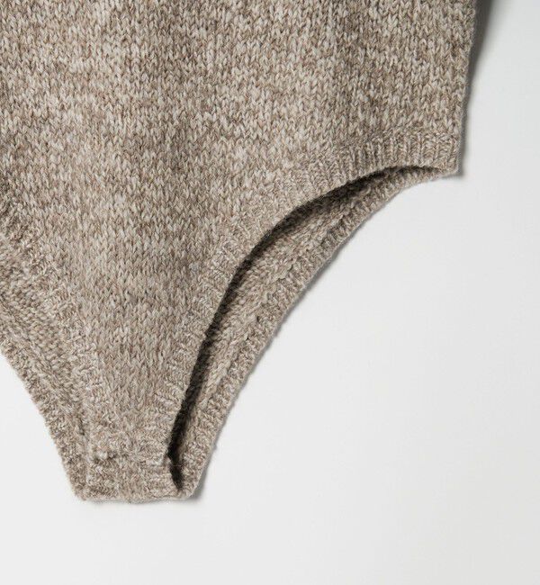 AEWEN MATOPH「＜AEWEN MATOPH＞ウールアルパカ ニットロンパース」|ニット・セーター|