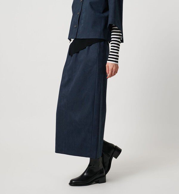 UNITED ARROWS「スエード ライク タイト スカート」|スカート|